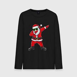 Мужской лонгслив Дед мороз флексит