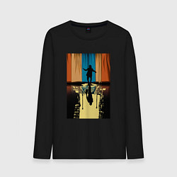 Мужской лонгслив Танцующий Джокер