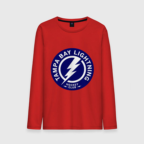 Мужской лонгслив HC Tampa Bay Lightning / Красный – фото 1