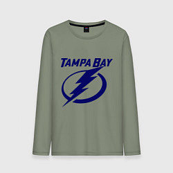 Лонгслив хлопковый мужской HC Tampa Bay, цвет: авокадо