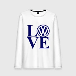 Мужской лонгслив Volkswagen love