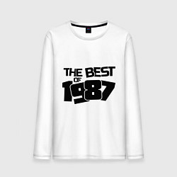 Мужской лонгслив The best of 1987