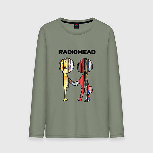 Мужской лонгслив Radiohead Peoples / Авокадо – фото 1