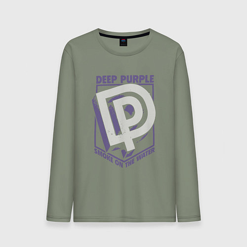 Мужской лонгслив Deep Purple: Smoke on the water / Авокадо – фото 1