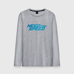 Лонгслив хлопковый мужской Need for speed, цвет: меланж