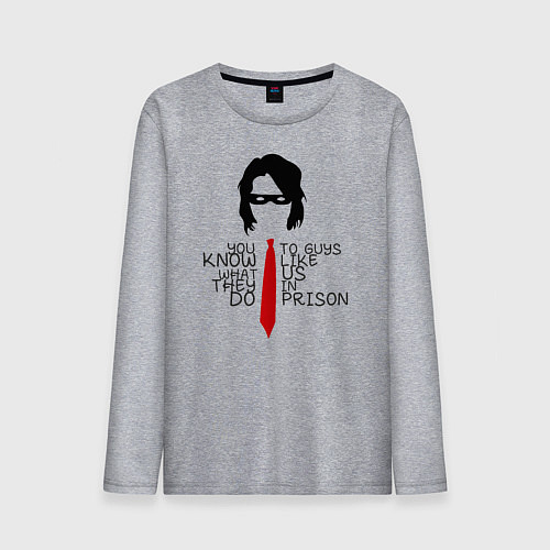 Мужской лонгслив My chemical romance / Меланж – фото 1