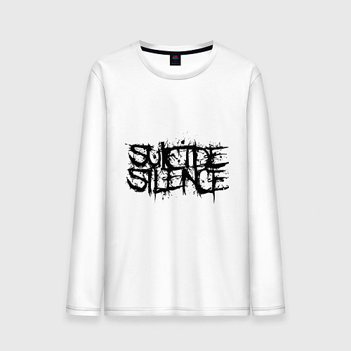 Мужской лонгслив Suicide Silence: Venom / Белый – фото 1