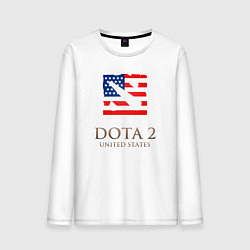 Мужской лонгслив Dota 2: USA