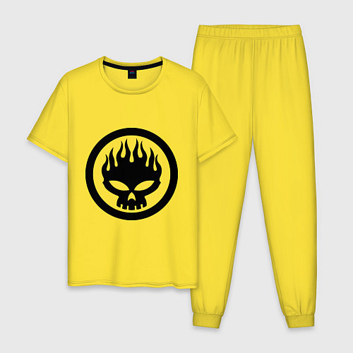 Мужская пижама The Offspring: Sybmol / Желтый – фото 1