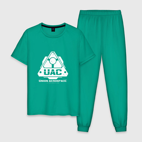 Мужская пижама UAC / Зеленый – фото 1