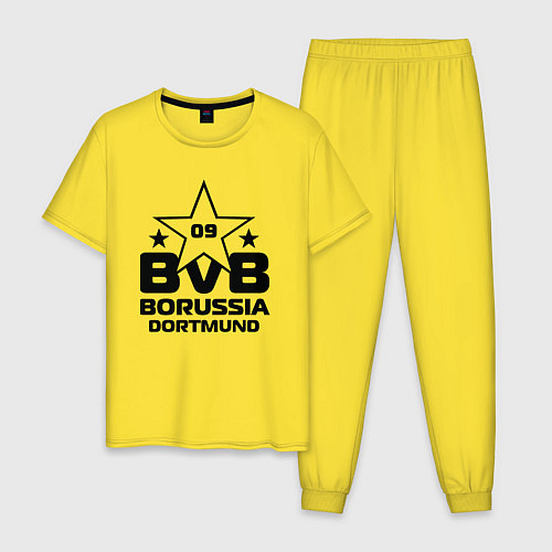 Мужская пижама BVB Star 1909 / Желтый – фото 1