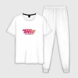 Пижама хлопковая мужская Need For Speed Payback, цвет: белый