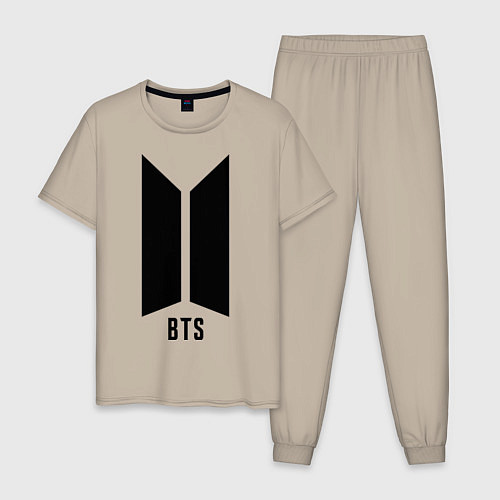 Мужская пижама BTS Army / Миндальный – фото 1