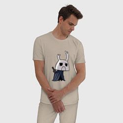 Пижама хлопковая мужская Hollow Knight, цвет: миндальный — фото 2
