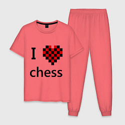 Мужская пижама I love chess