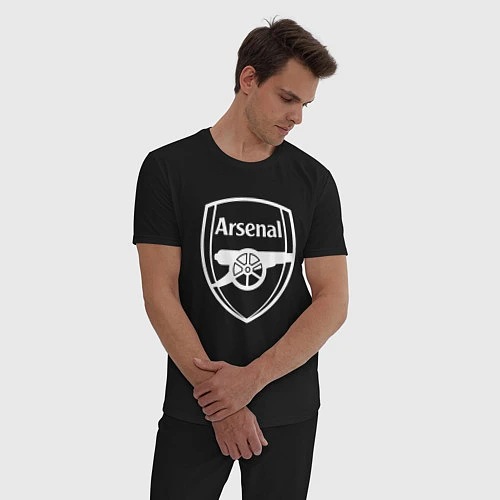 Мужская пижама FC Arsenal / Черный – фото 3