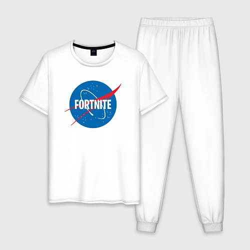 Мужская пижама Fortnite Nasa / Белый – фото 1