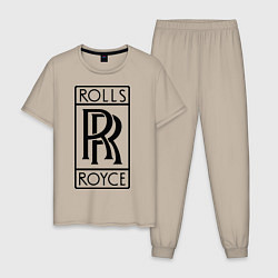 Мужская пижама Rolls-Royce logo