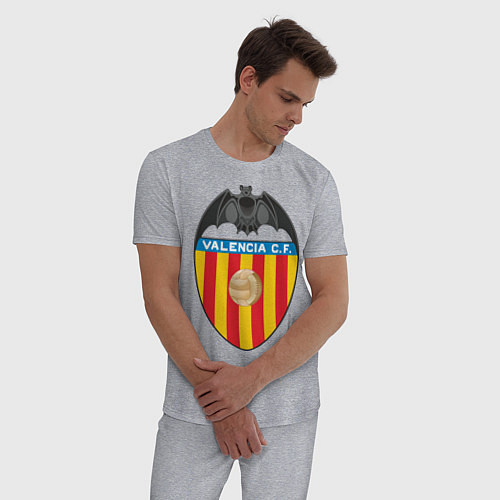 Мужская пижама Valencia CF / Меланж – фото 3