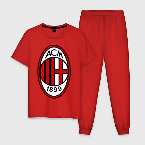 Мужская пижама Milan ACM / Красный – фото 1