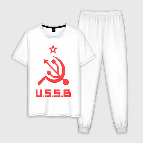 Мужская пижама USSB / Белый – фото 1