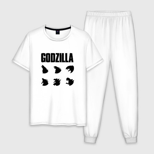 Мужская пижама Godzilla Mood / Белый – фото 1
