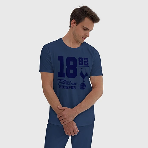 Мужская пижама FC Tottenham 1882 / Тёмно-синий – фото 3
