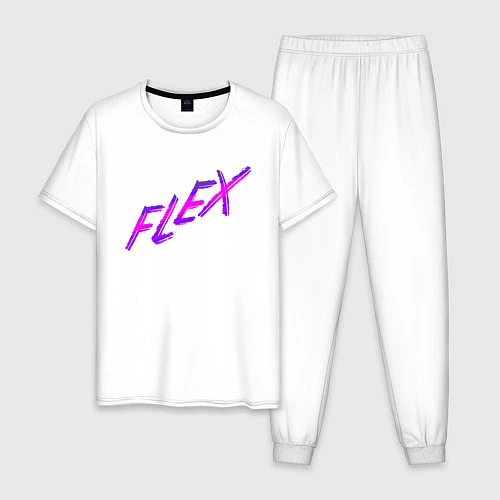 Мужская пижама Flex / Белый – фото 1