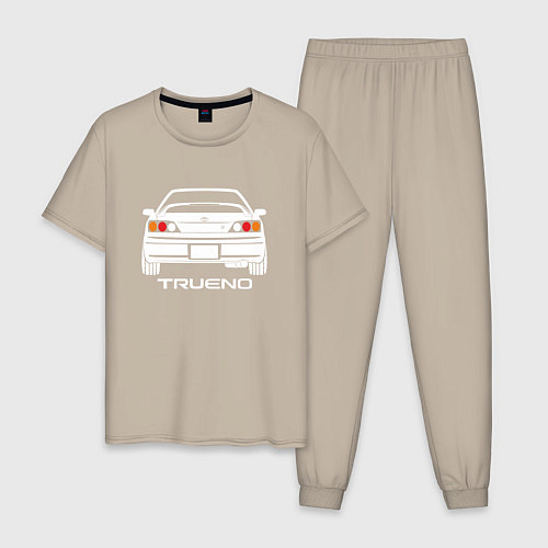 Мужская пижама Toyota Trueno AE111 / Миндальный – фото 1
