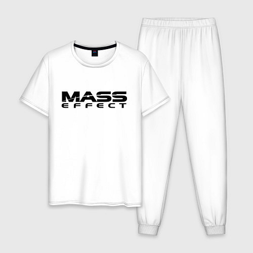 Мужская пижама MASS EFFECT / Белый – фото 1