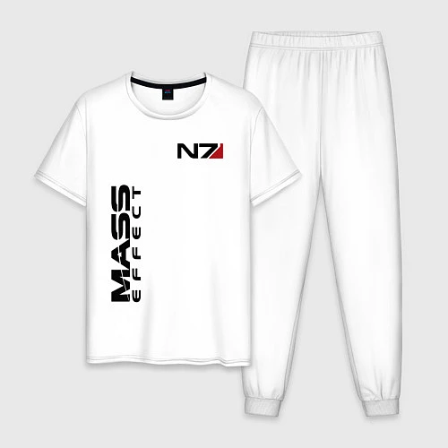 Мужская пижама MASS EFFECT N7 / Белый – фото 1