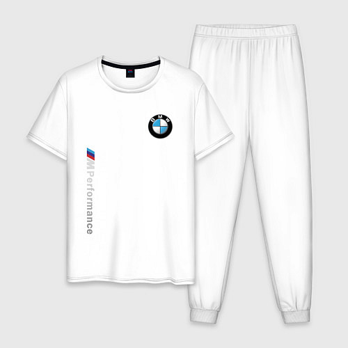 Мужская пижама BMW M PREFORMANCE / Белый – фото 1