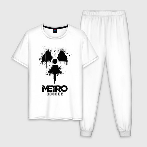 Мужская пижама METRO EXODUS / Белый – фото 1