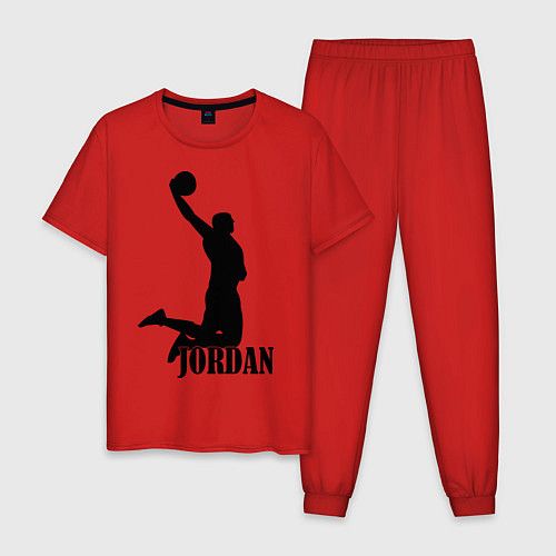 Мужская пижама Jordan Basketball / Красный – фото 1