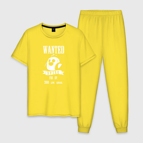 Мужская пижама Wanted Spike / Желтый – фото 1