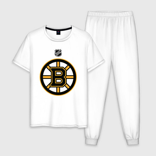 Мужская пижама Boston Bruins NHL / Белый – фото 1