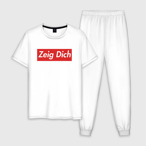 Мужская пижама Zeig Dich / Белый – фото 1