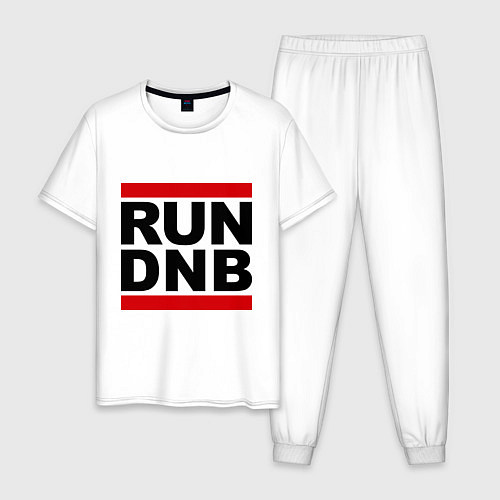 Мужская пижама RUN DNB / Белый – фото 1