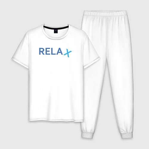 Мужская пижама Relax / Белый – фото 1