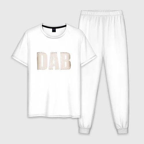 Мужская пижама DAB / Белый – фото 1