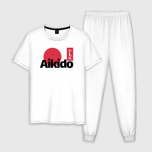 Мужская пижама Aikido / Белый – фото 1