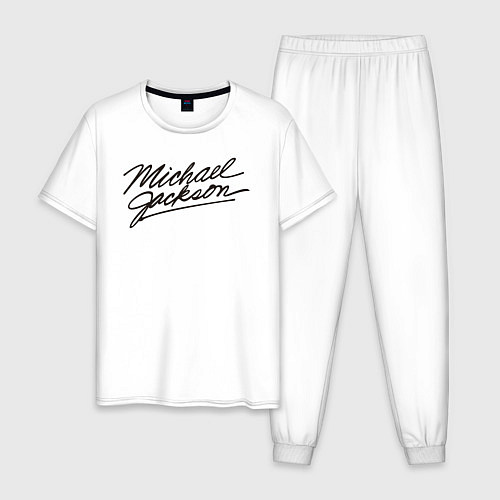 Мужская пижама Jackson Michael / Белый – фото 1