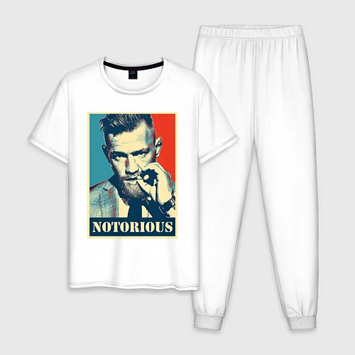 Мужская пижама Notorious / Белый – фото 1