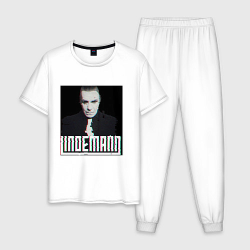 Мужская пижама Lindeman / Белый – фото 1