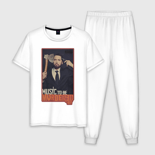 Мужская пижама Eminem / Белый – фото 1