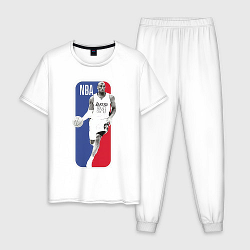 Мужская пижама NBA Kobe Bryant / Белый – фото 1