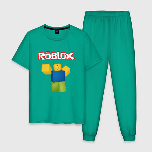 Мужская пижама ROBLOX / Зеленый – фото 1