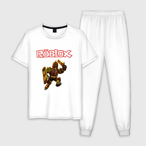 Мужская пижама ROBLOX / Белый – фото 1
