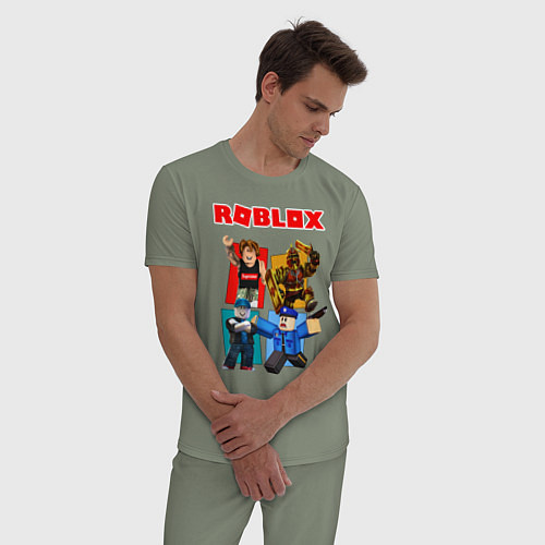 Мужская пижама ROBLOX / Авокадо – фото 3