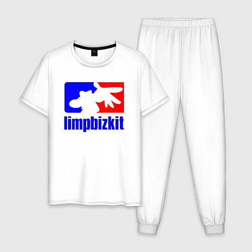Мужская пижама LIMP BIZKIT / Белый – фото 1